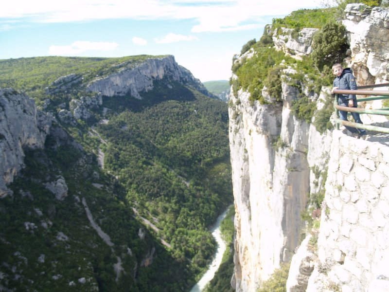 Belvédère : Un des nombreux points de vue sur la route des Crêtes...