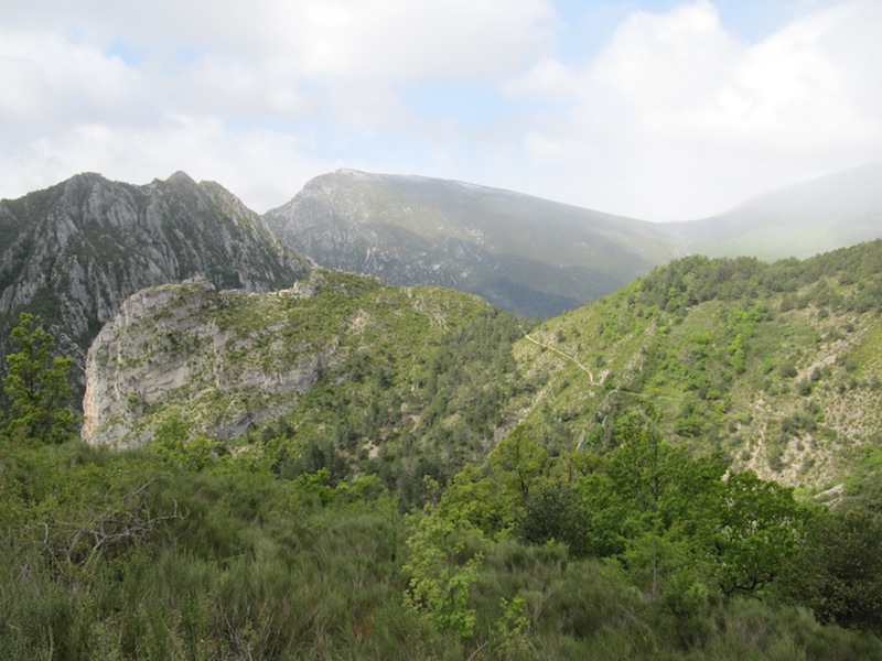 Castellane/Montagne de Robion : Voie romaine / GR4