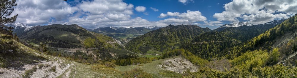 #5 Vue sur le Lussois : depuis le balcon Grimone -> Lus Vue sur le Lussois : depuis le balcon Grimone -> Lus