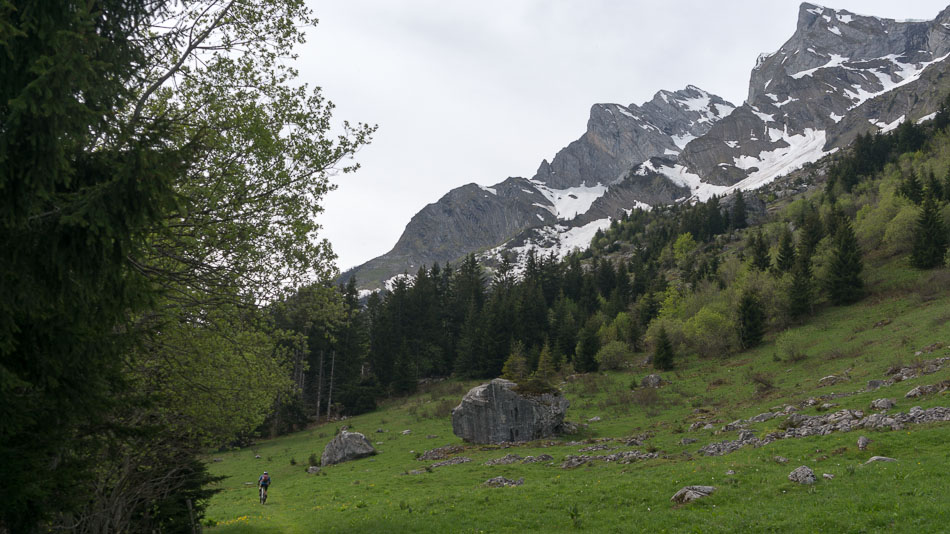 Sous le Col des Aravis : Clocehr et Merdassier