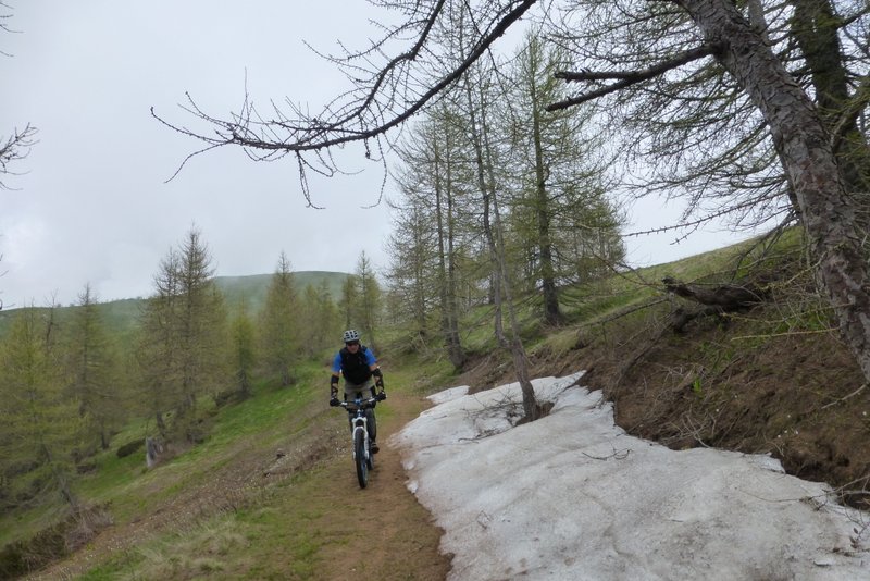 Début de la descente : Contournement de Petravecchia