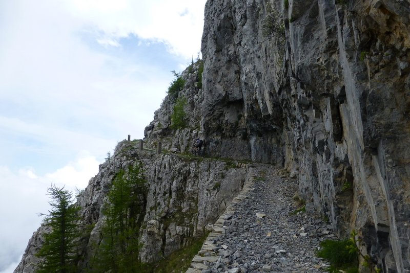 #20 Sentiero degli alpini : Encore un passage de folie Sentiero degli alpini : Encore un passage de folie