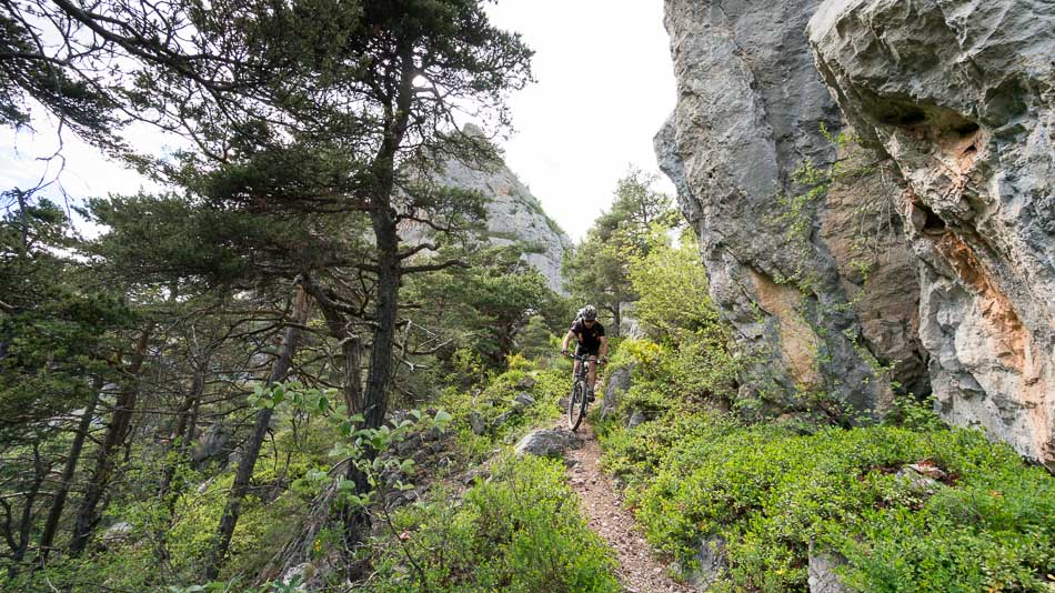 Sur les crêtes de la Rortie : pas toujours roulant mais quelle ambiance