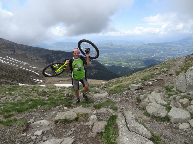 #10 Le Ded : Arrivée du Ded au Col de la Pisse Le Ded : Arrivée du Ded au Col de la Pisse