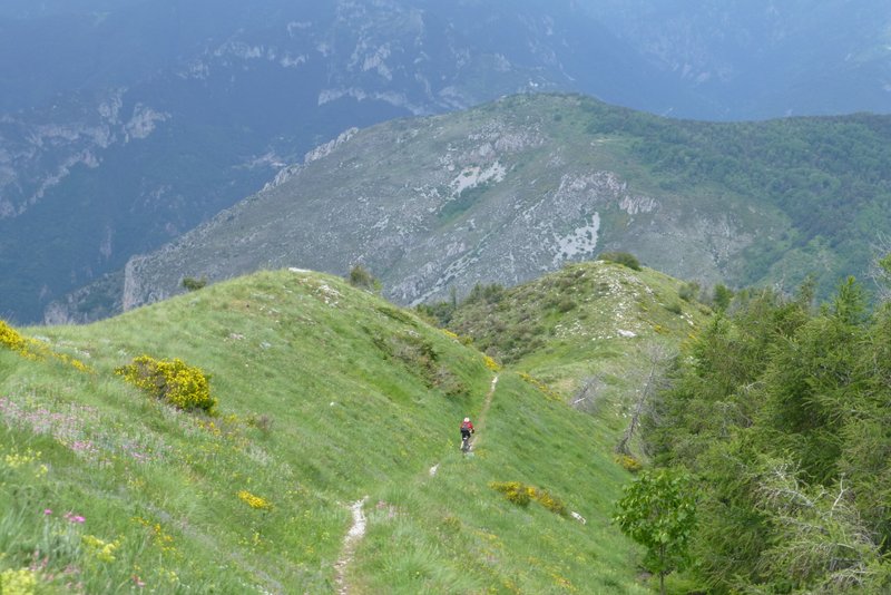 Place au sentier qui file