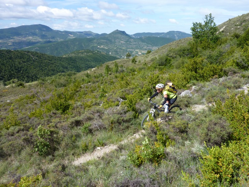 Panorama assuré : sur ces sentiers des Baronnies