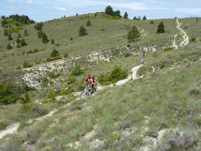 VTT grand large : sous Charrière Vieille