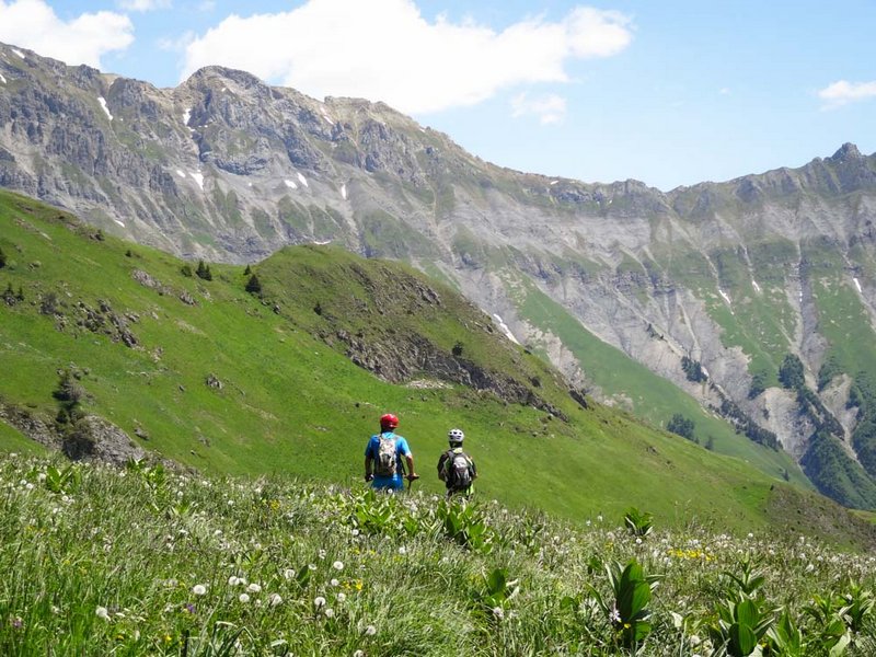 Perron des Encombres : Quel panorama...