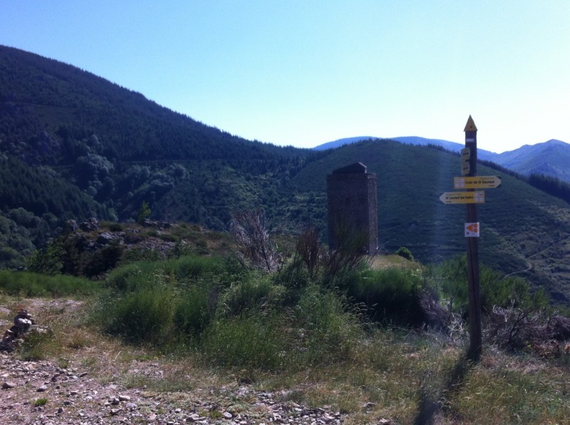 Raid Enduro Ardèche : Tour au dessus de St Laurent les Bains