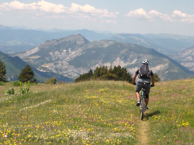 Après la Lumineuse : pour une jolie petite descente