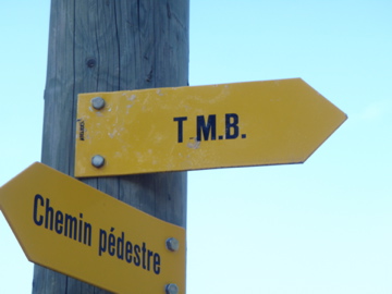 TMB.... Tour du Mont-Blanc ...