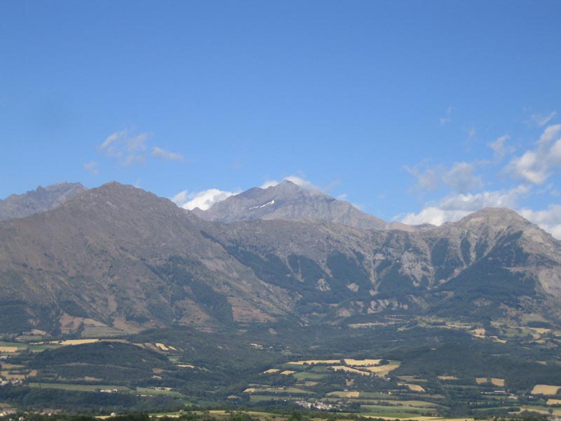 La vue sur la Champsaur du Col de la Saume