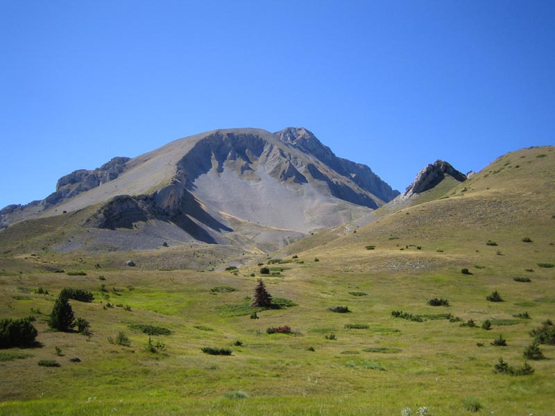 La vue du Col de la Saume 