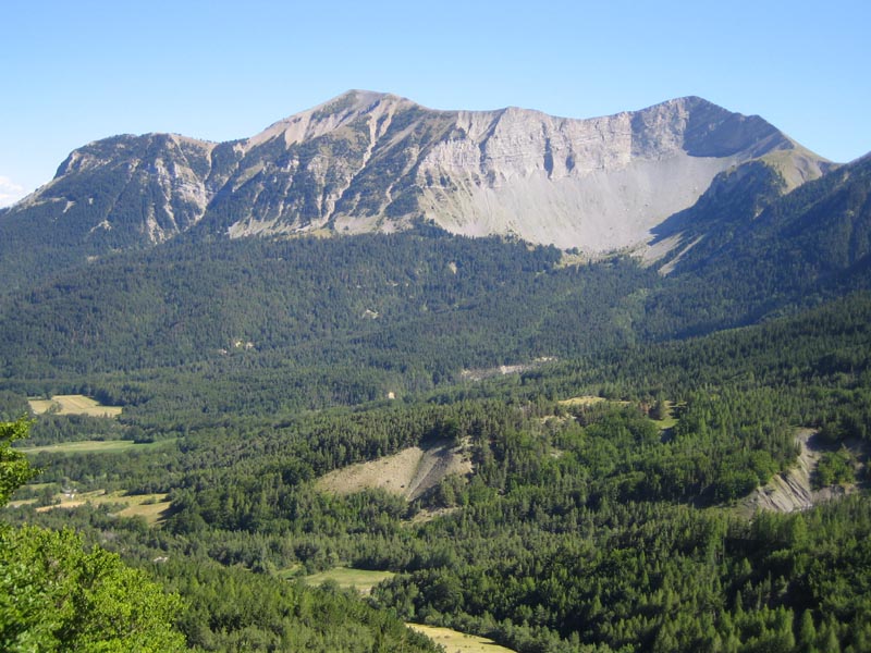 La vue pendant la descente