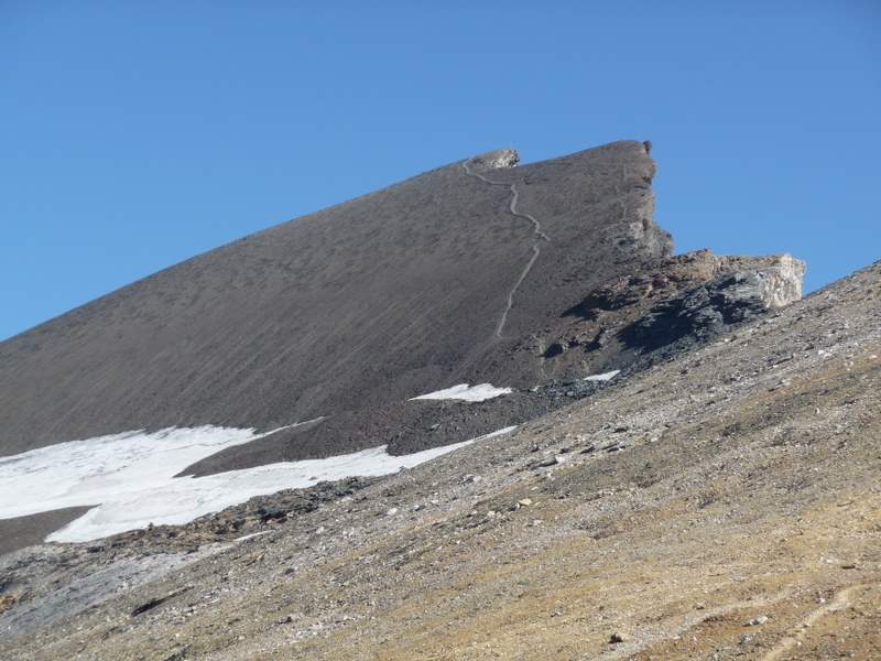 Le sommet du Barrhorn