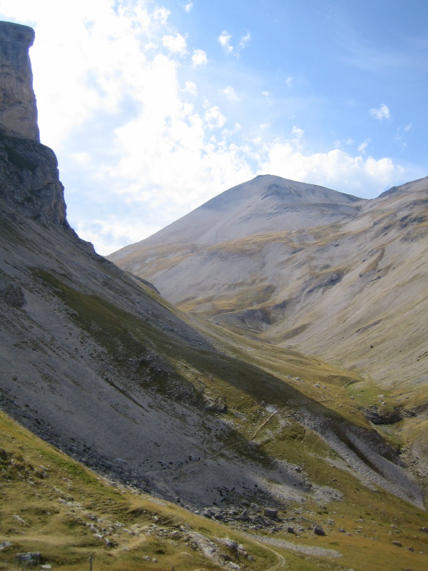 Le Vallon du Charnier a la montée