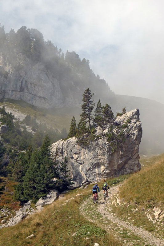 La combe sous le sommet de la Sambuy