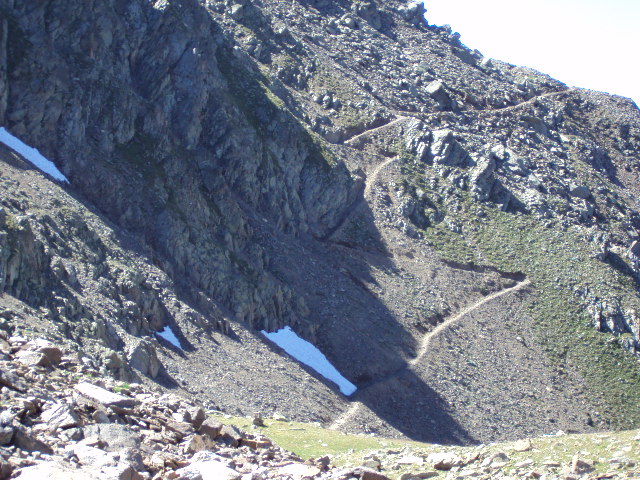 Montée au col de Jassine