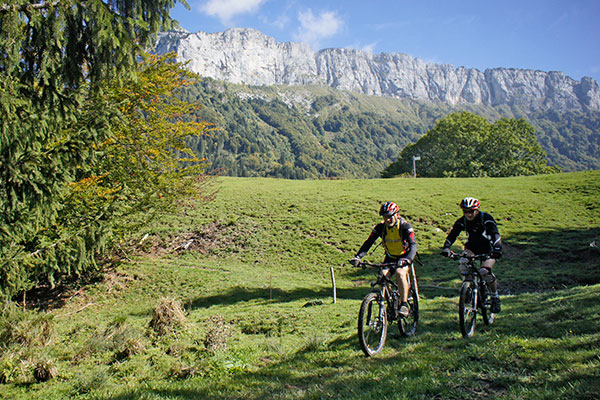 Le Parmelan vu du Chalet Chappuis