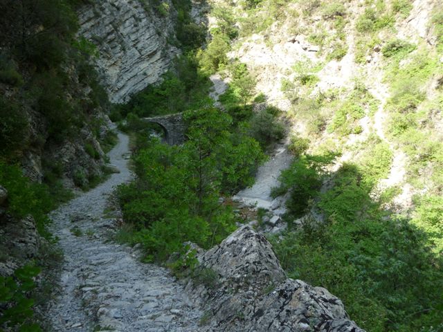 Sentier Valléen entre Breil et Libre