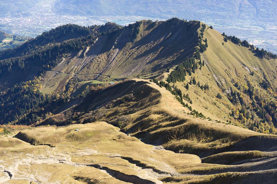 L'arête E de Chaurionde et le Parc du Mouton