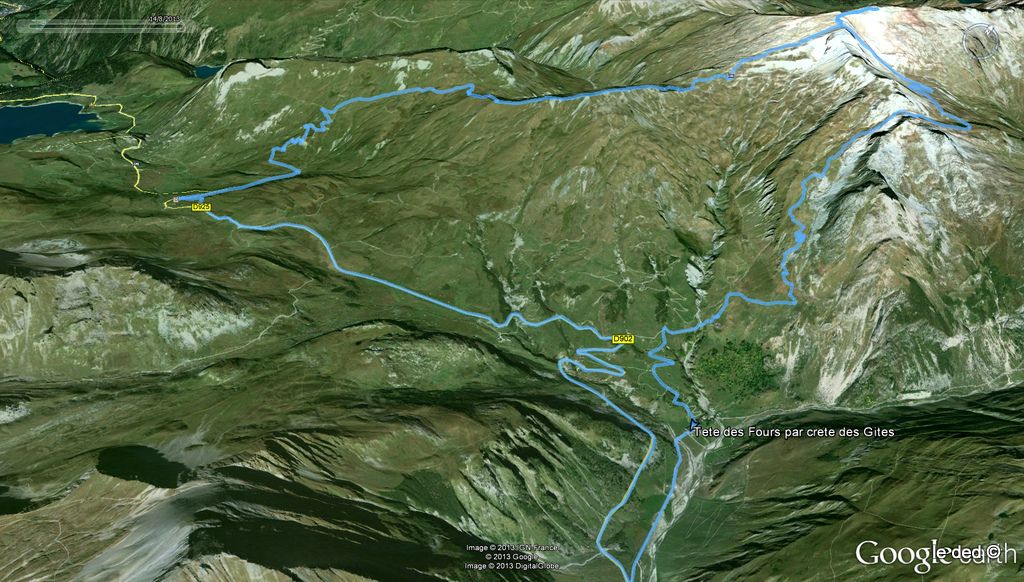 Boucle 3D de la Tête Nord des Fours