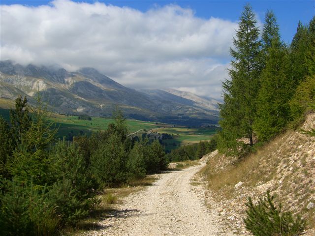 Vers le col du Festre