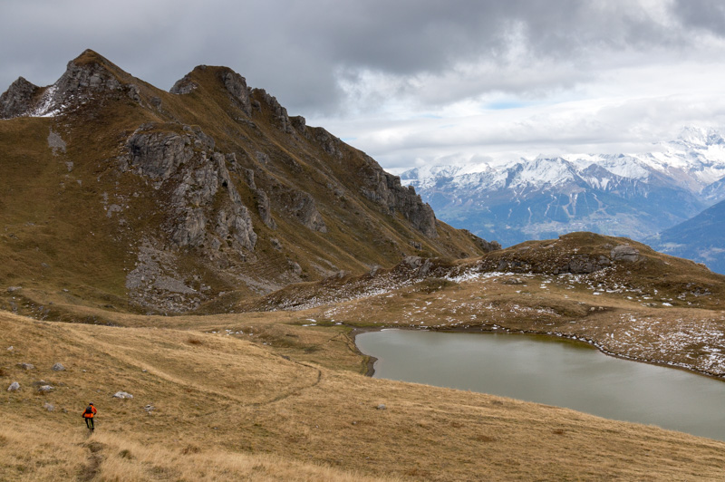 Descente sur le Lac du Guio