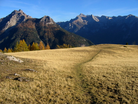 La prairie sous le Col Garnier