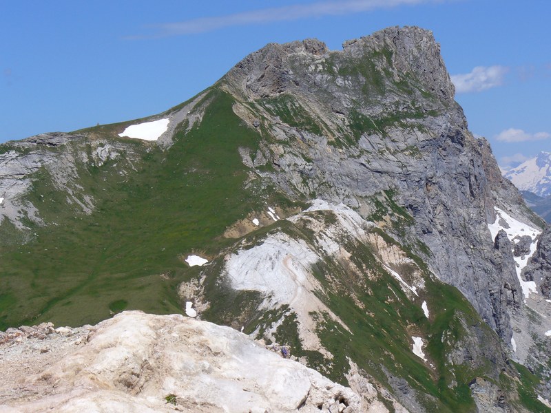 Petit Mont-Blanc : Vue sur l'Aiguille de Mey