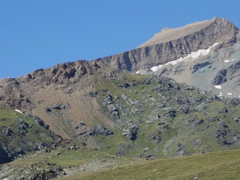 Mont Tout Blanc : Mont Tout Blanc au zoom...