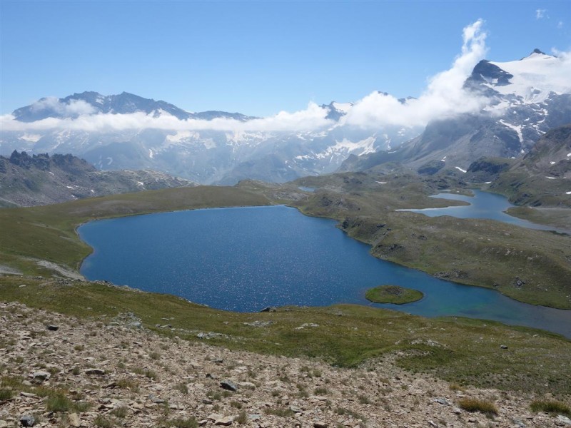 Mont Tout Blanc : Lac Rosset au retour...
