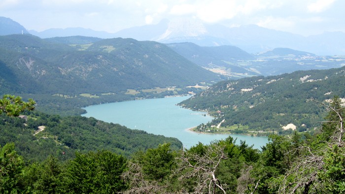 Lac du monteynard : Côté Mayre-Savel