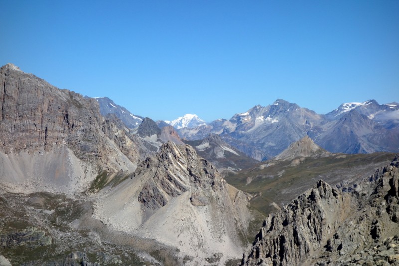 Mont Blanc : depuis le Col du Vallon