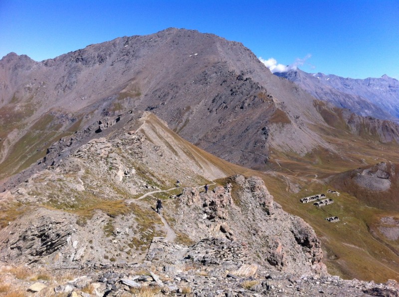 Le Mont Froid : Beau sentier en percepective