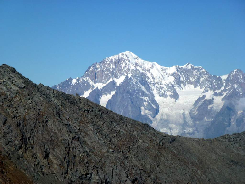 Mont Blanc : Versant SE du Mt Blanc