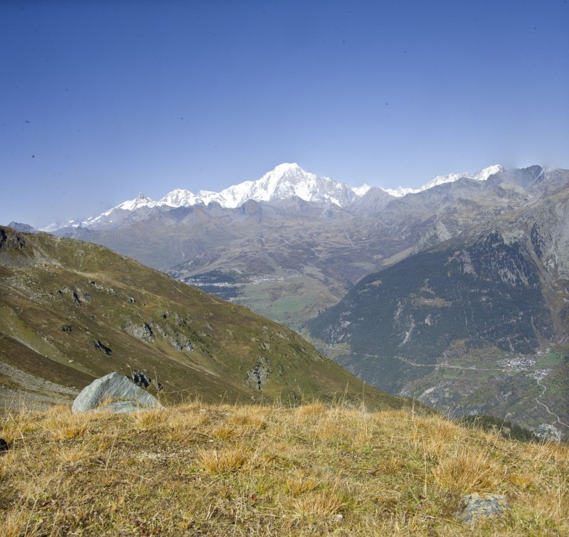 Riondaz : Et toujours le massif du Mont Blanc