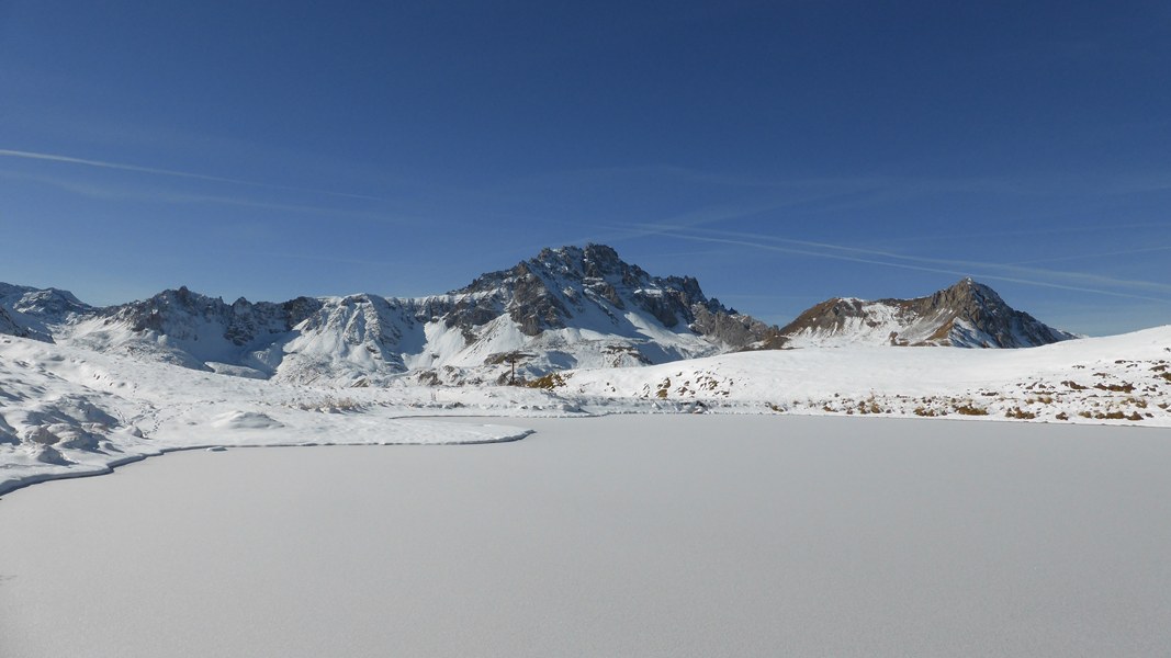 Lac Blanc : Le lac n'à jamais aussi bien porté son nom