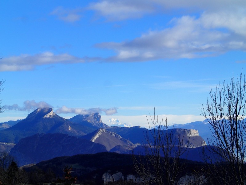 Mont Blanc : Beau vers le nord...