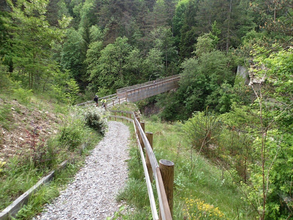 On se demande ce que ce pont fait là, mais il est superbe !