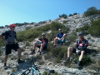 #1 Guillaume, Arnauld, Henri et Laurent aux Grands Calans. Guillaume, Arnauld, Henri et Laurent aux Grands Calans.