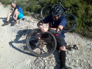 #2 Christophe fait ses adieux à son Schwalbe Nobby Nic Christophe fait ses adieux à son Schwalbe Nobby Nic