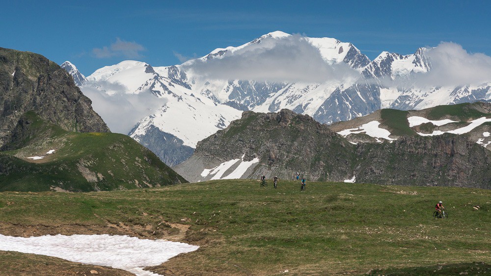 Massif du Mt Blanc omni présent