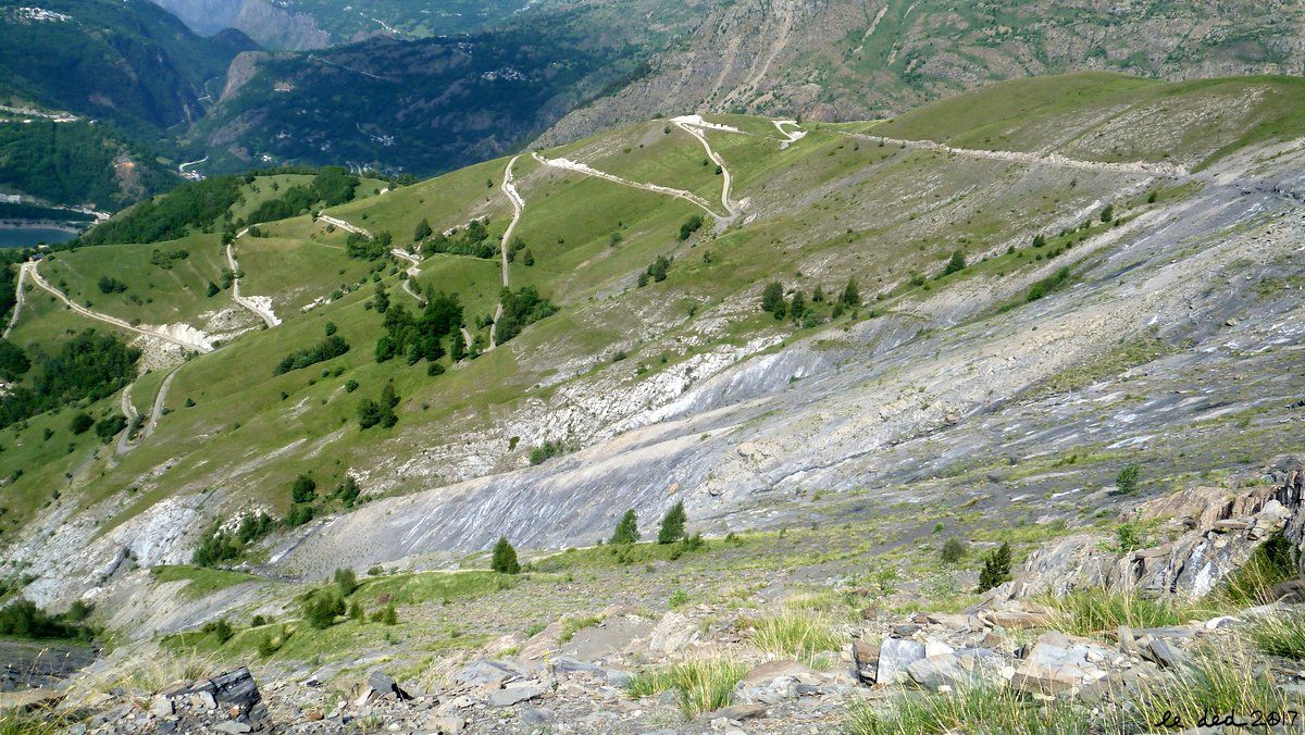 fin du sentier l'Alpe du Pin