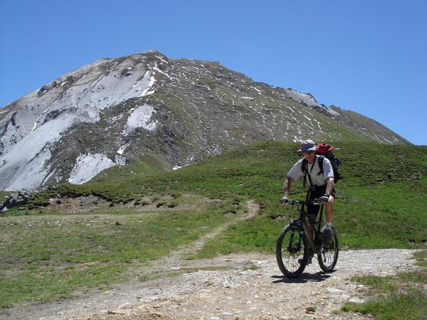 Le Petit Mt Blanc : Le Petit Mt Blanc depuis le col des Saulces