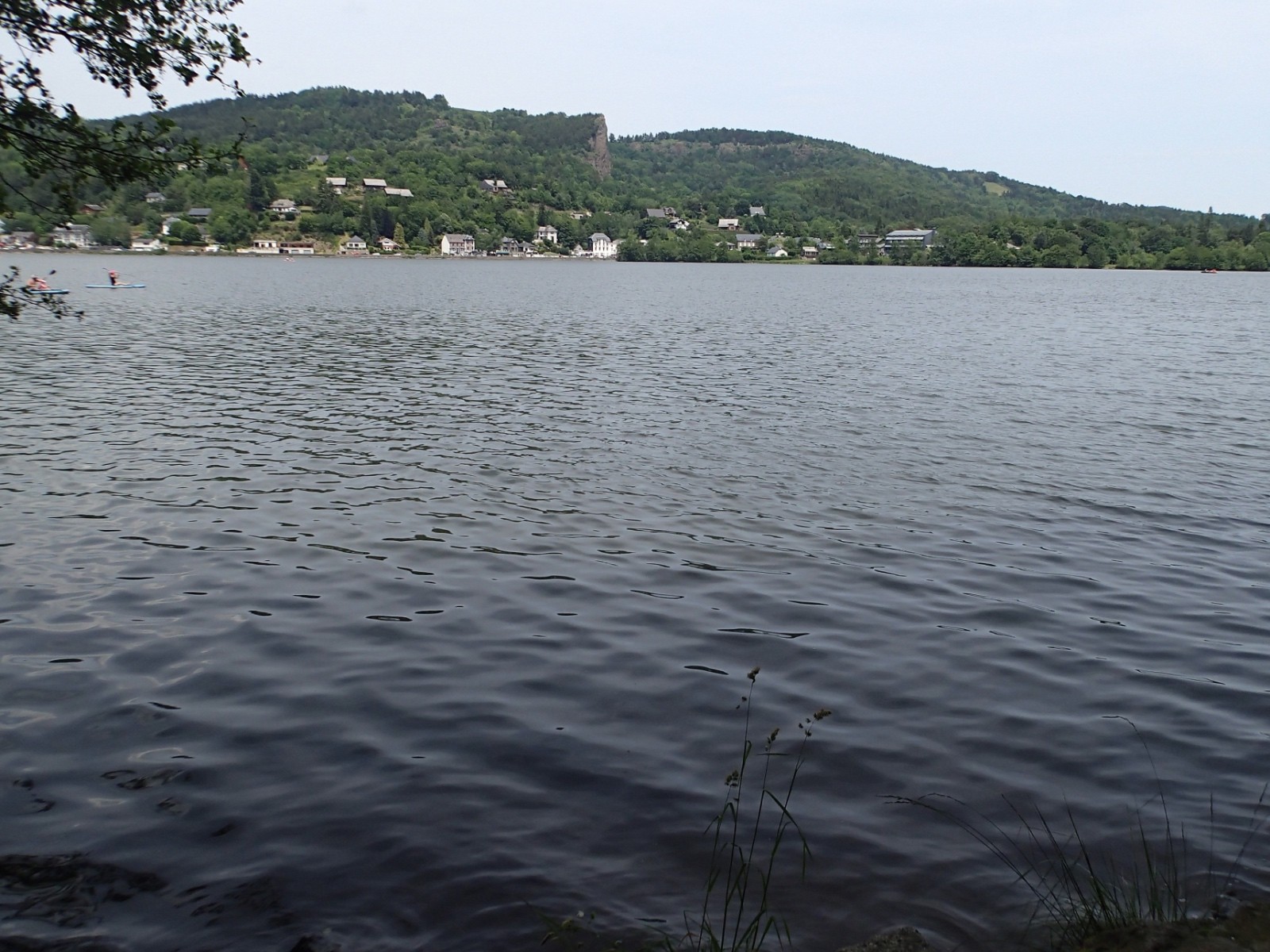 Le lac de Chambon.