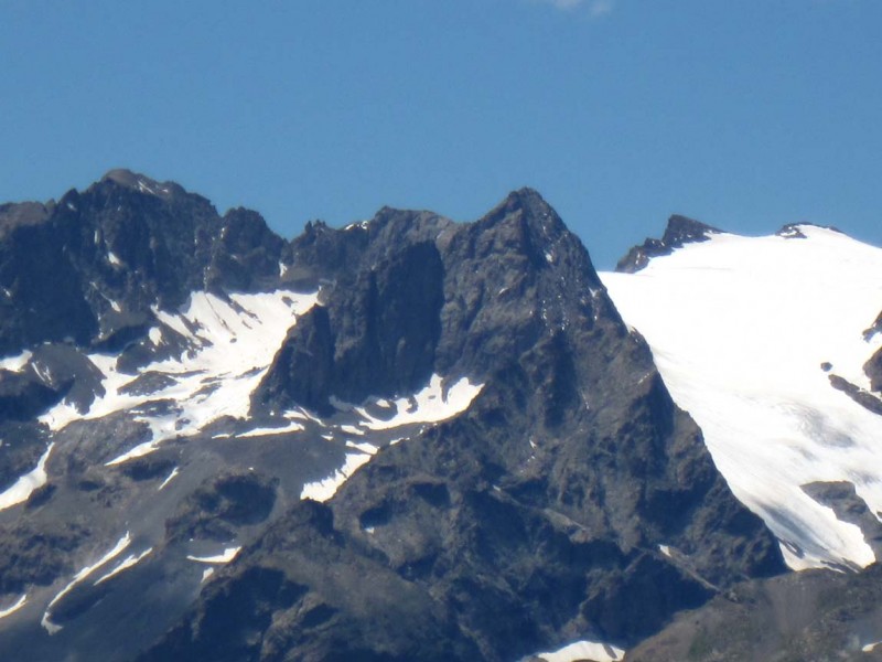 Col du Granon : Pic Gardiner et Dôme de Monestier