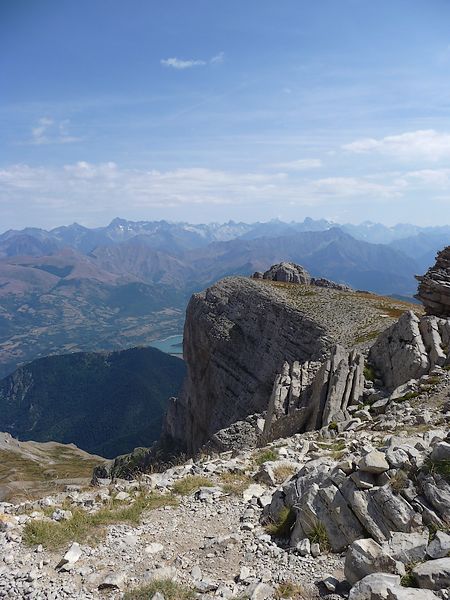 Panorama : Belle vue sur les alpes, et gaz à tous les étages