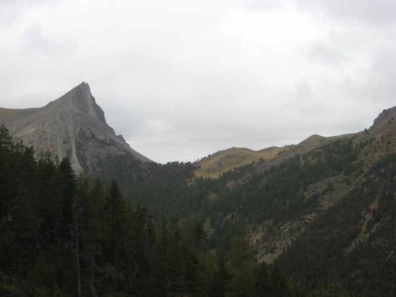 Vallon des Ascles : Col des Ascles et Rocher de Barrabas