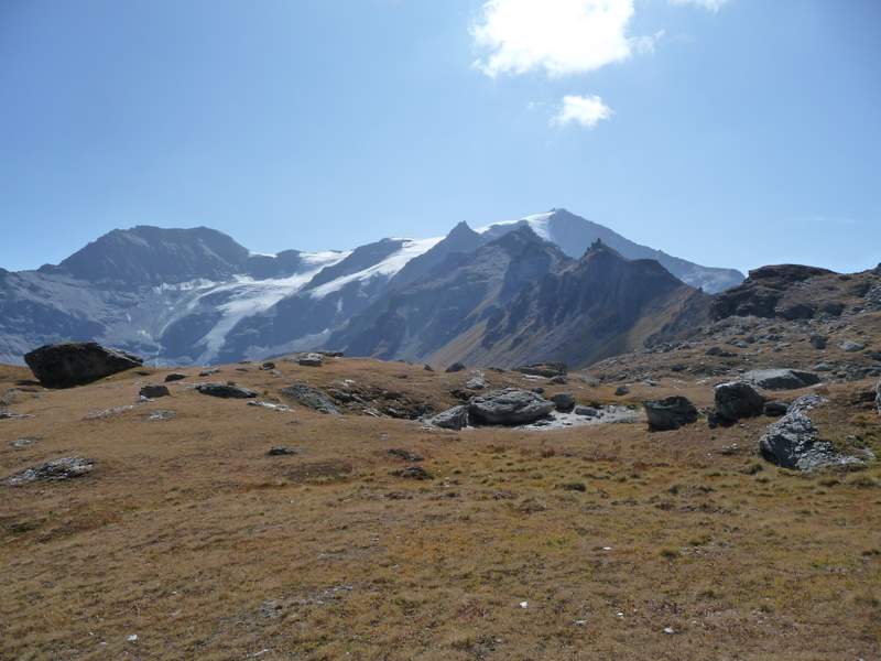 Pic d'Artsinol : Pte et glacier de Vouasson
